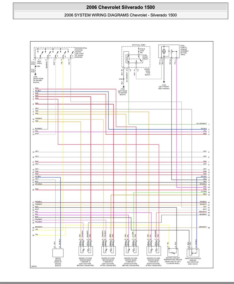 Chevrolet Silverado 2006 Service Manual Repair, Workshop Service Repair, INSTANT Download PDF