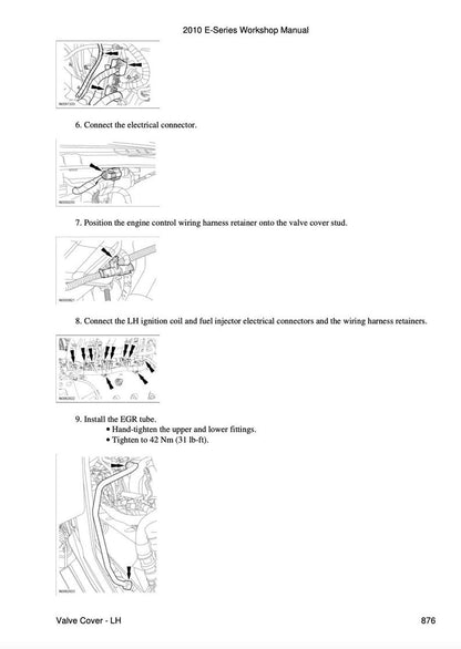 Ford E Series 2009-2012 Service Manual Repair, Workshop Service Repair, INSTANT Download PDF