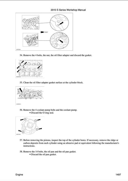 Ford E Series 2009-2012 Service Manual Repair, Workshop Service Repair, INSTANT Download PDF