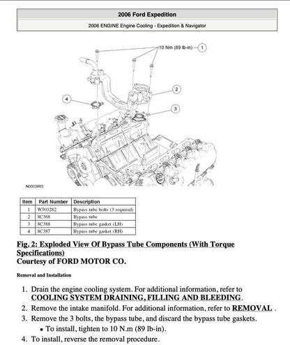Ford Expedition 1997-2002 Service Manual Repair, Workshop Service Repair, INSTANT Download PDF