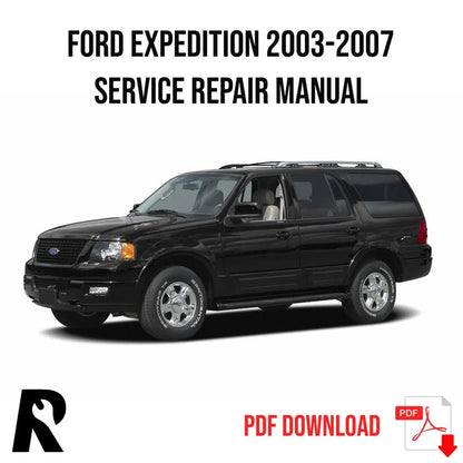 Ford Expedition 2003-2007 Service Manual Repair, Workshop Service Repair, INSTANT Download PDF