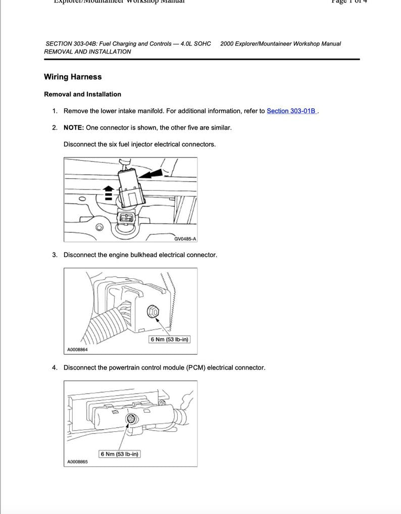 Ford Explorer 1994-2001 Service Manual Repair, Workshop Service Repair, INSTANT Download PDF