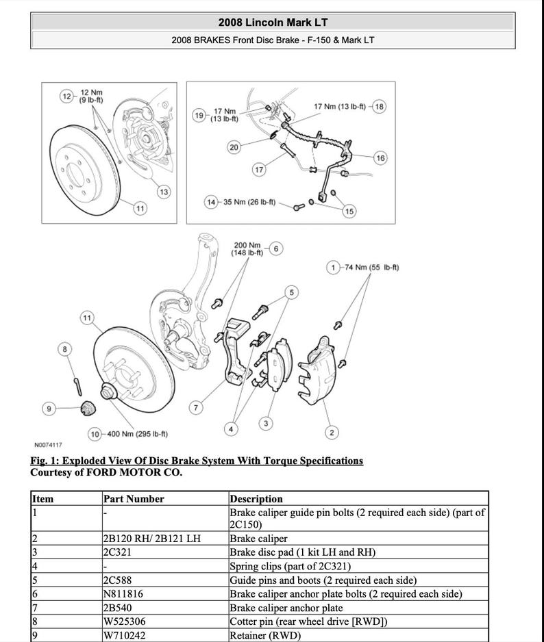 Ford F-150 2004-2008 Service Manual Repair, Workshop Service Repair, INSTANT Download PDF