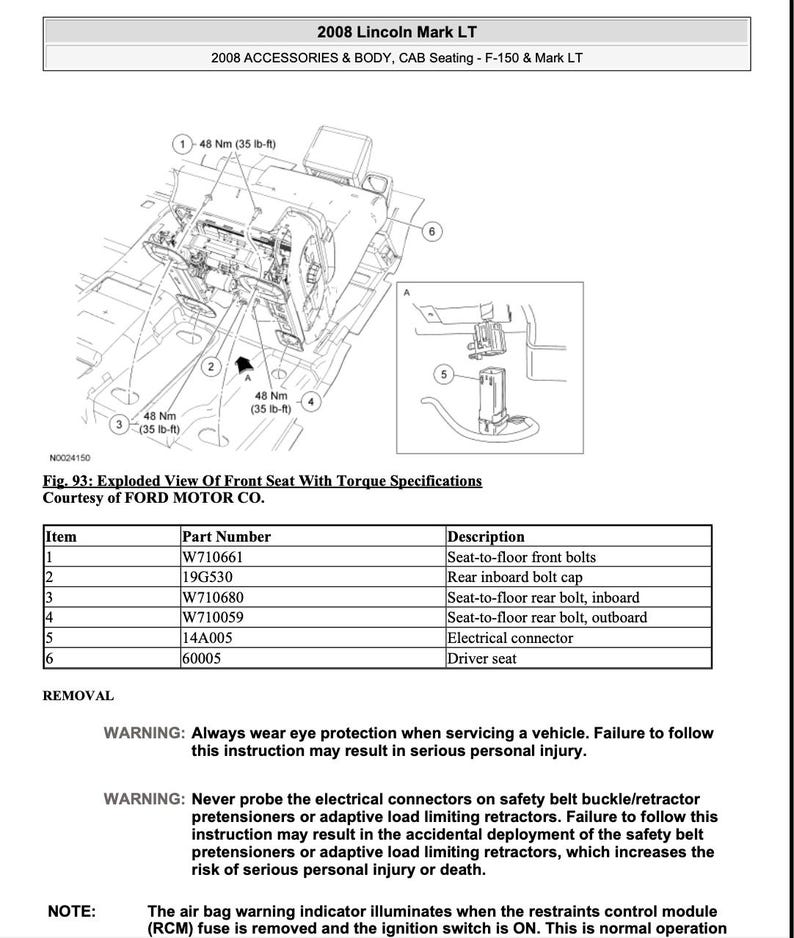 Ford F-150 2004-2008 Service Manual Repair, Workshop Service Repair, INSTANT Download PDF
