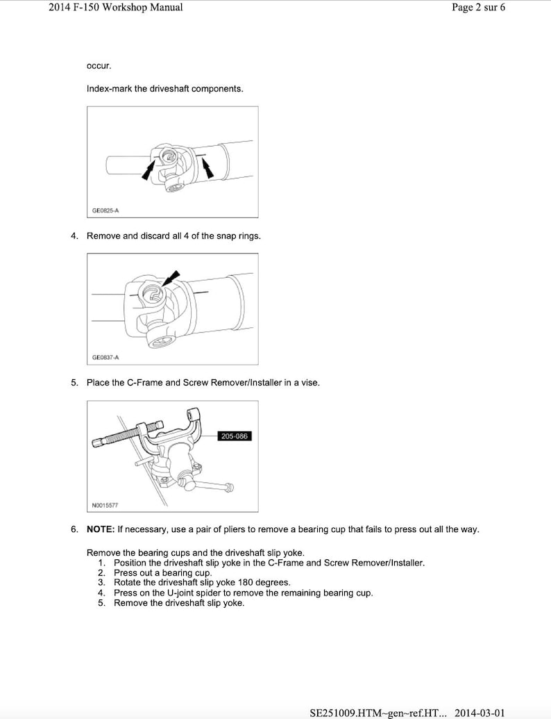 Ford F-150 2011-2014 Service Manual Repair, Workshop Service Repair, INSTANT Download PDF