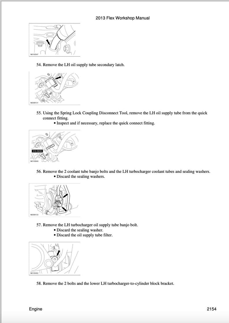 Ford Flex 2013-2019 Service Manual Repair, Workshop Service Repair, INSTANT Download PDF