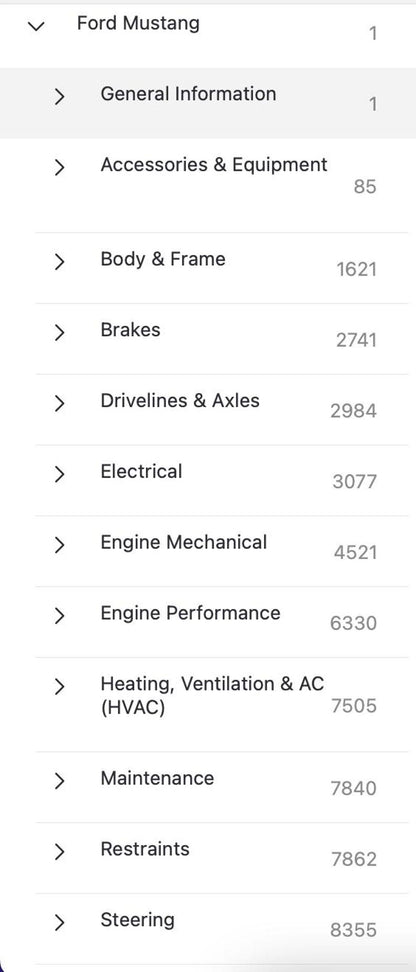 Ford Mustang S550 2015-2017 Service Manual Repair, Workshop Service Repair, INSTANT Download PDF