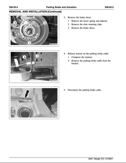 Ford Ranger EV 2001 Service Manual Repair, Workshop Service Repair, INSTANT Download PDF