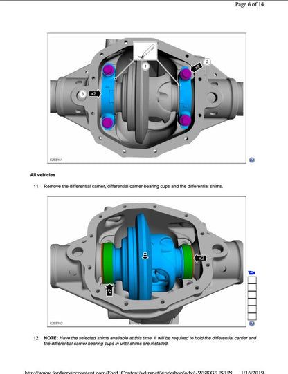 Ford Ranger 2019 Service Manual Repair, Workshop Service Repair, INSTANT Download PDF