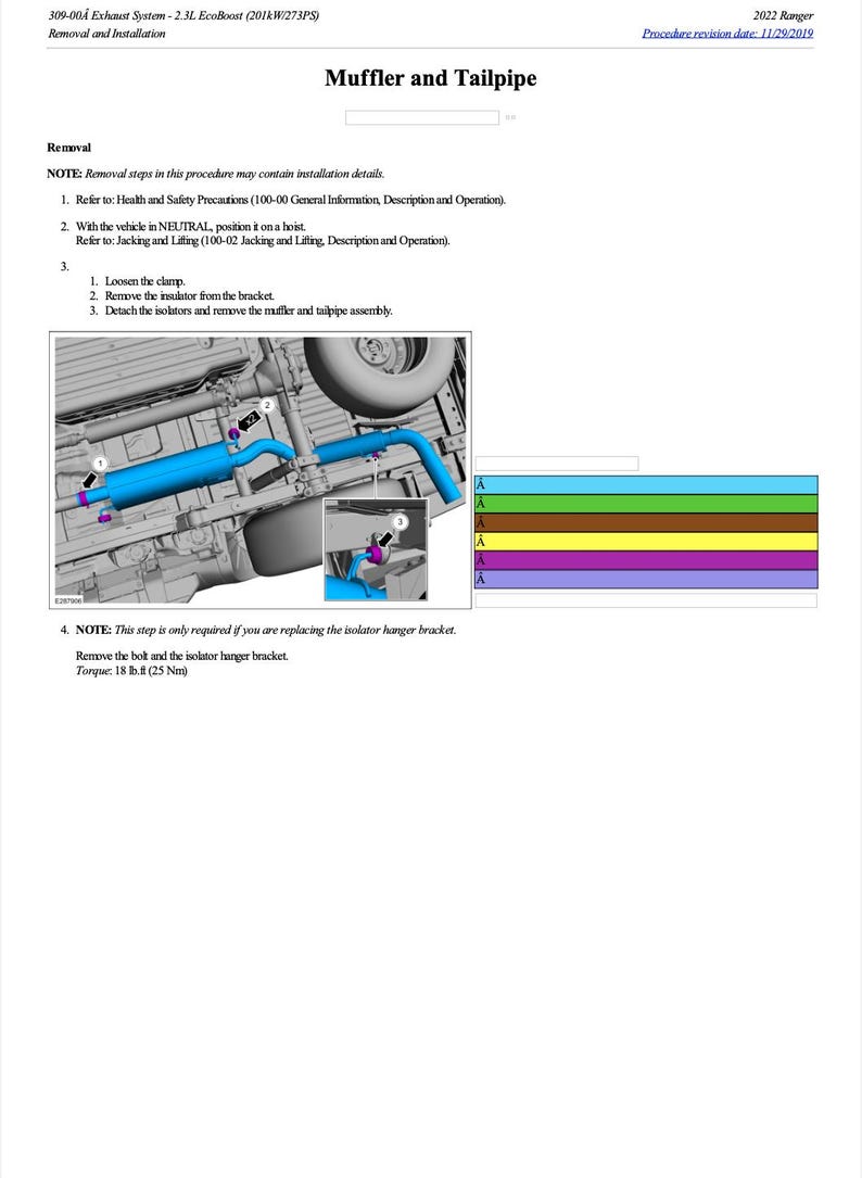 Ford Ranger 2018-2022 Service Manual Repair, Workshop Service Repair, INSTANT Download PDF