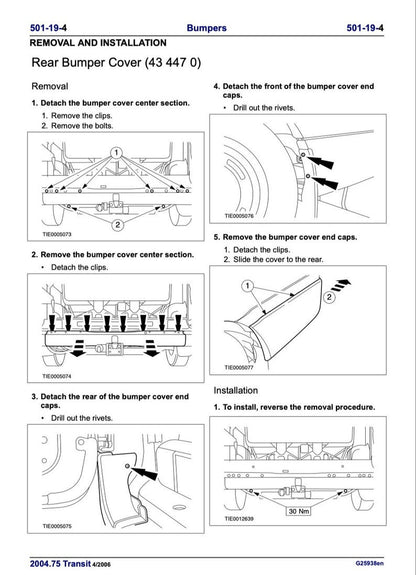 Ford Transit 2000-2006 Service Manual Repair, Workshop Service Repair, INSTANT Download PDF
