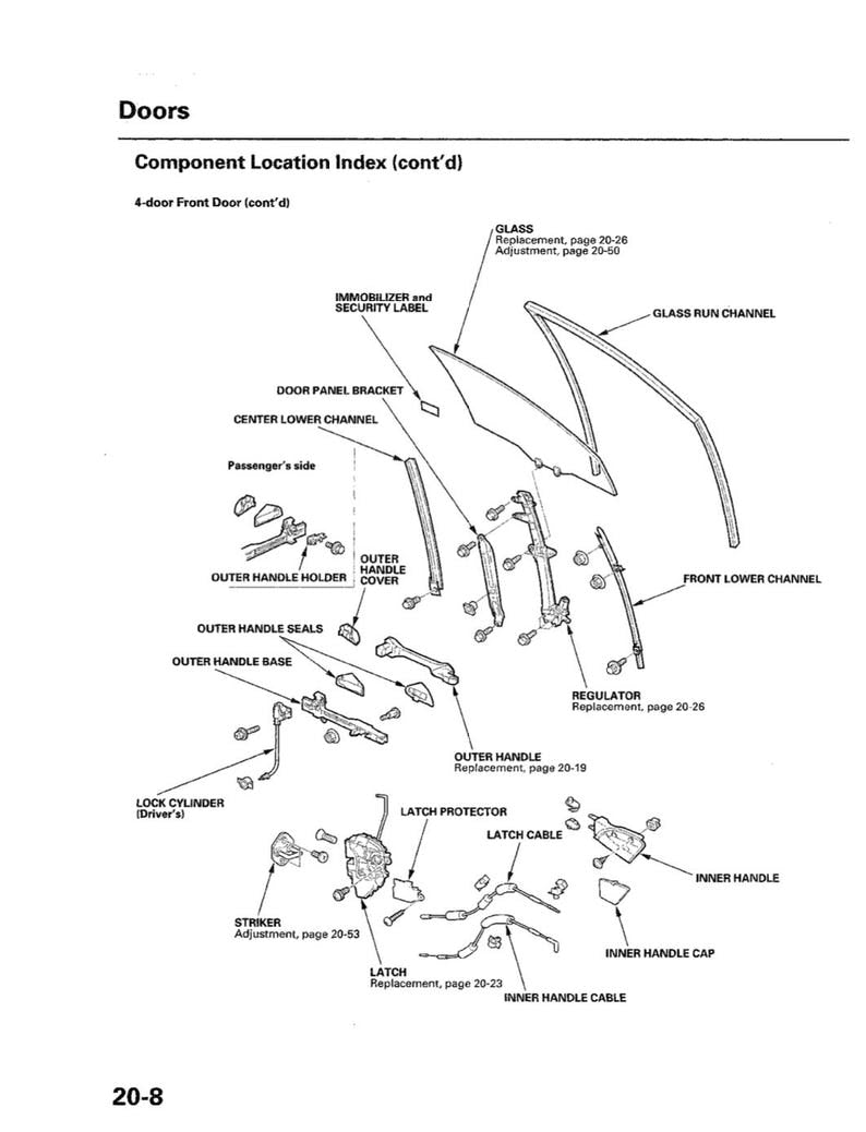 Honda Accord 2008-2009 Service Manual Repair, Workshop Service Repair, INSTANT Download PDF