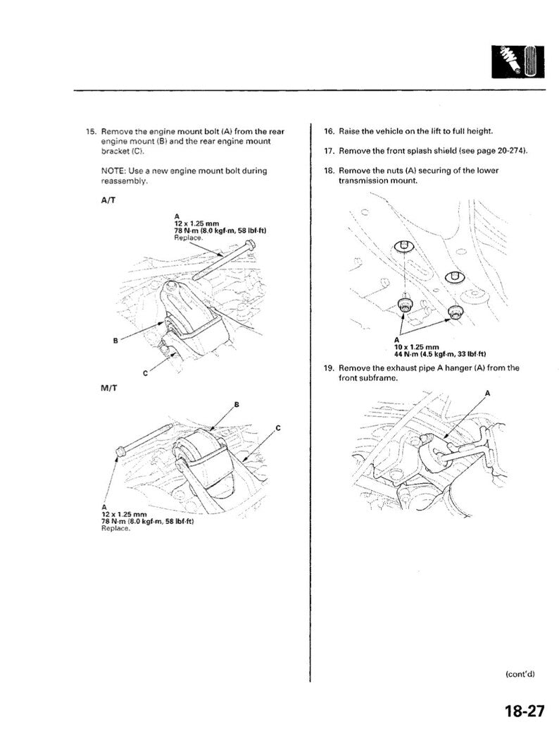 Honda Accord 2008-2009 Service Manual Repair, Workshop Service Repair, INSTANT Download PDF