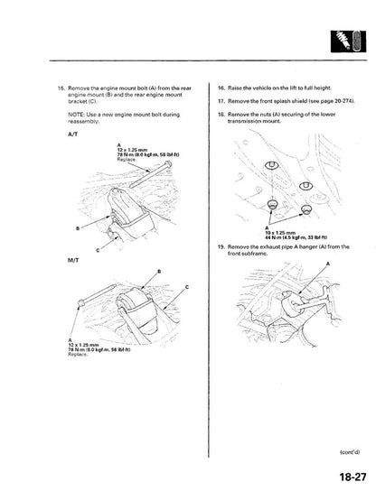 Honda Accord 2008-2009 Service Manual Repair, Workshop Service Repair, INSTANT Download PDF