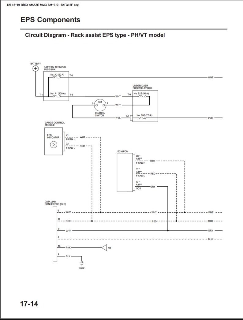 Honda Amaze 2012-2020 Service Manual Repair, Workshop Service Repair, INSTANT Download PDF