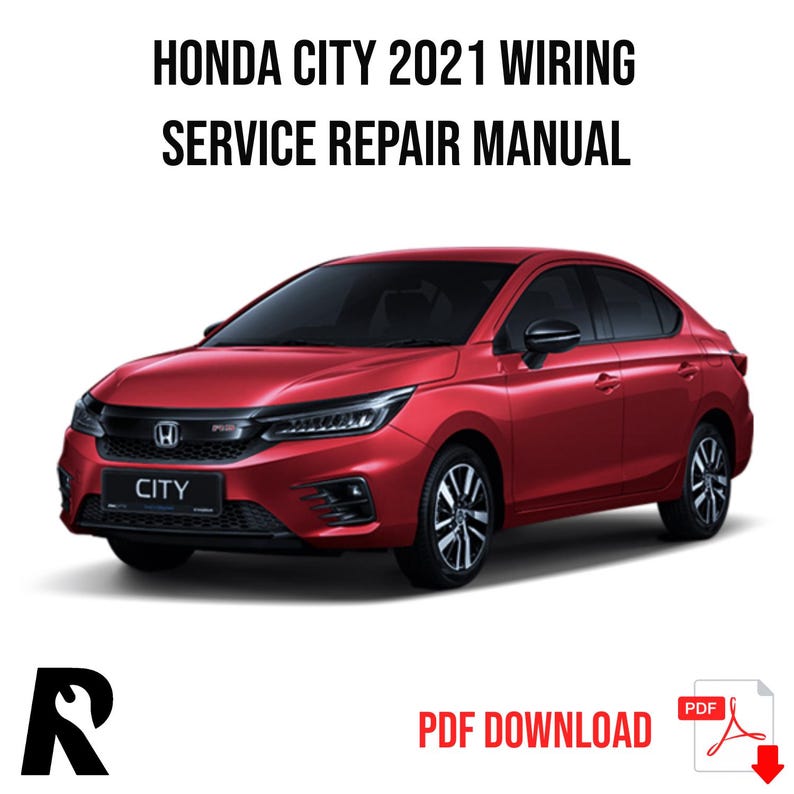 Honda City 2021 Wiring Diagrams INSTANT Download PDF