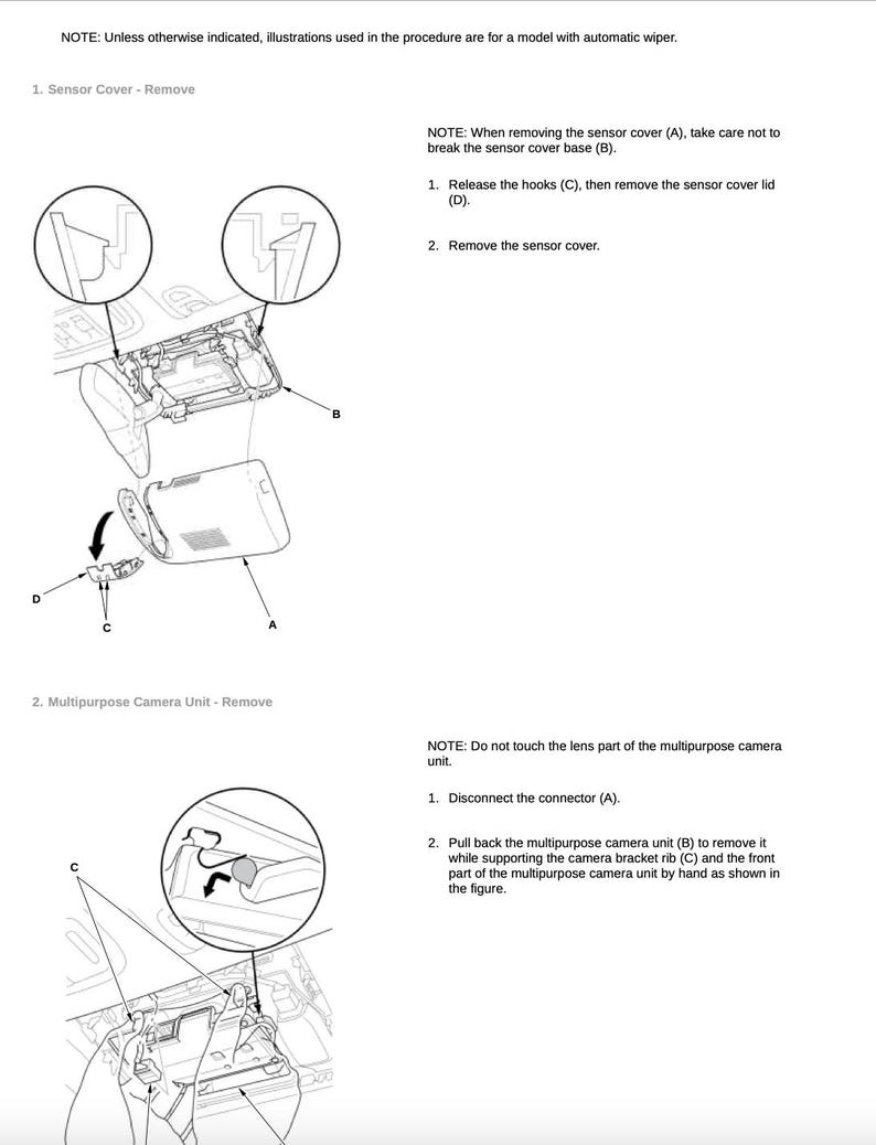 Honda Insight 2019-2022 Service Manual Repair, Workshop Service Repair, INSTANT Download PDF
