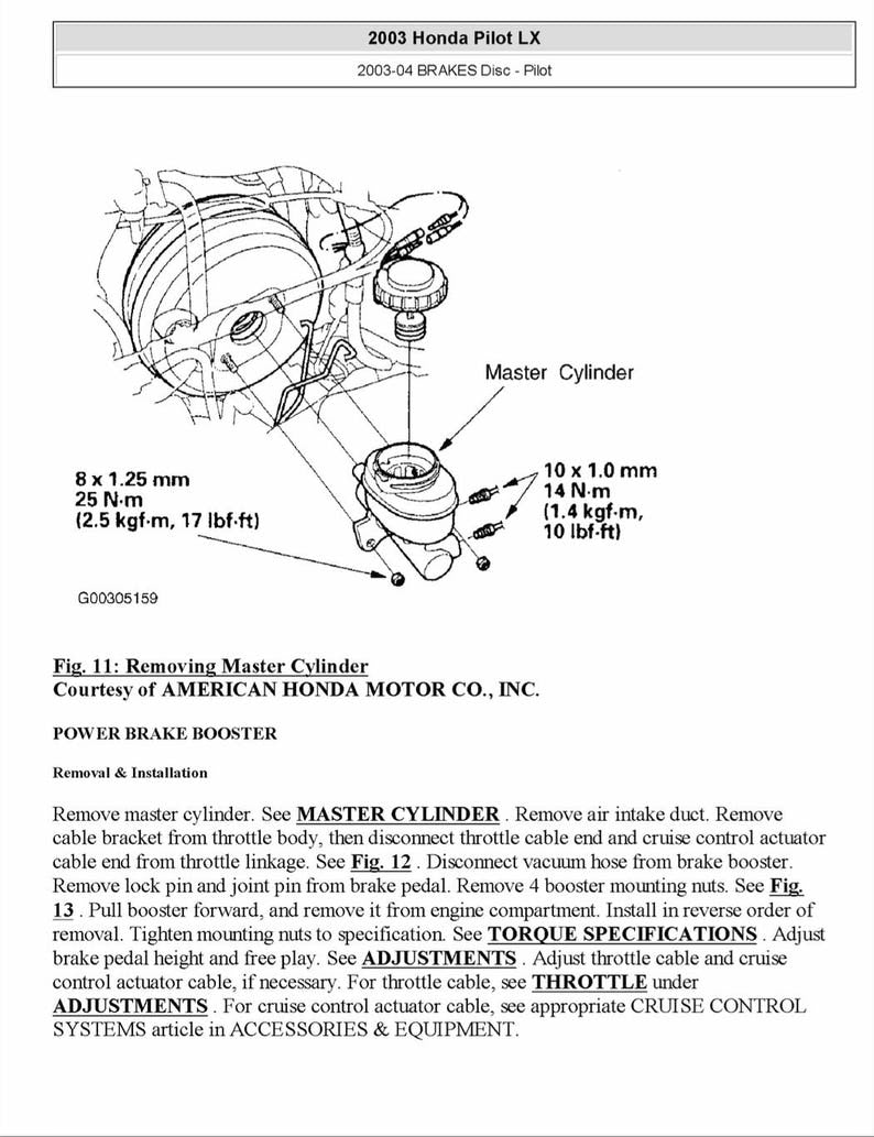 Honda Pilot 2003-2005 Service Manual Repair, Workshop Service Repair, INSTANT Download PDF
