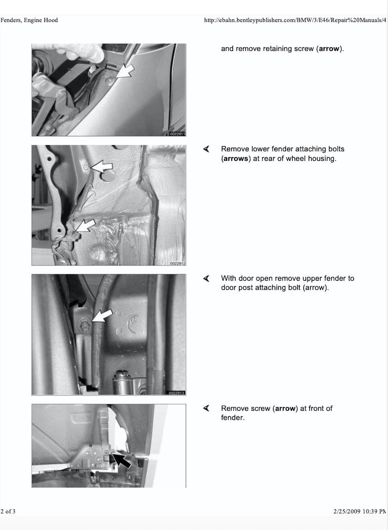 BMW 3 Series E46 1999-2005 Service Manual Repair, Workshop Service Repair, INSTANT Download PDF