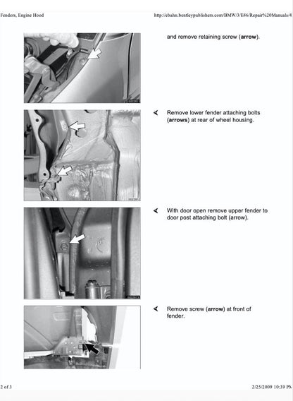 BMW 3 Series E46 1999-2005 Service Manual Repair, Workshop Service Repair, INSTANT Download PDF