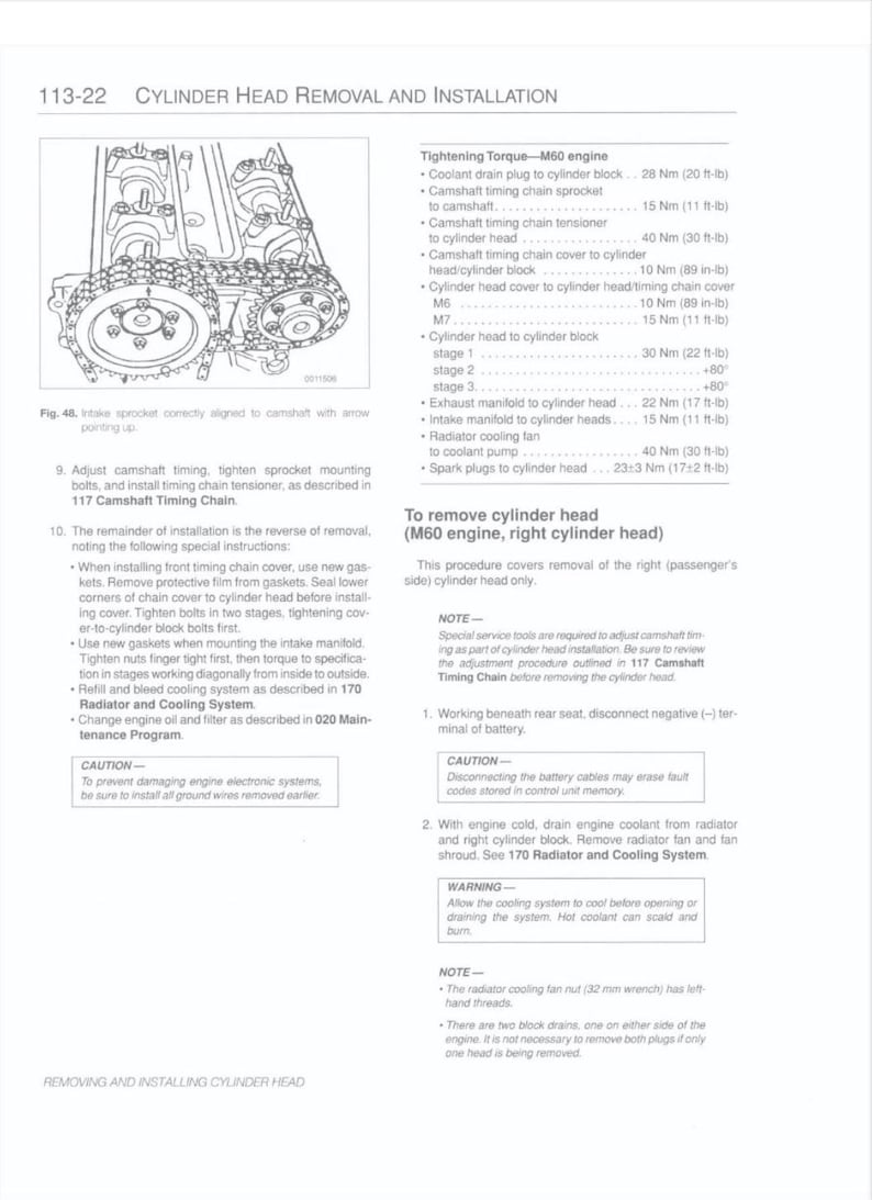 BMW E34 1989-1995 Service Manual Repair, Workshop Service Repair, INSTANT Download PDF
