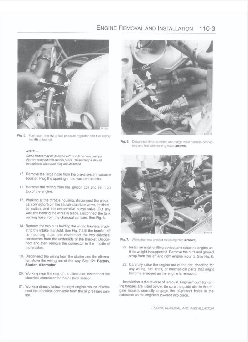 BMW E34 1989-1995 Service Manual Repair, Workshop Service Repair, INSTANT Download PDF