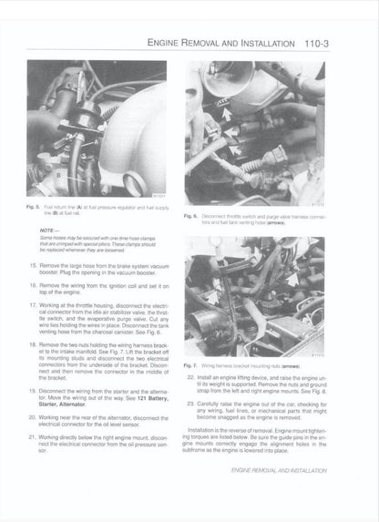 BMW E34 1989-1995 Service Manual Repair, Workshop Service Repair, INSTANT Download PDF