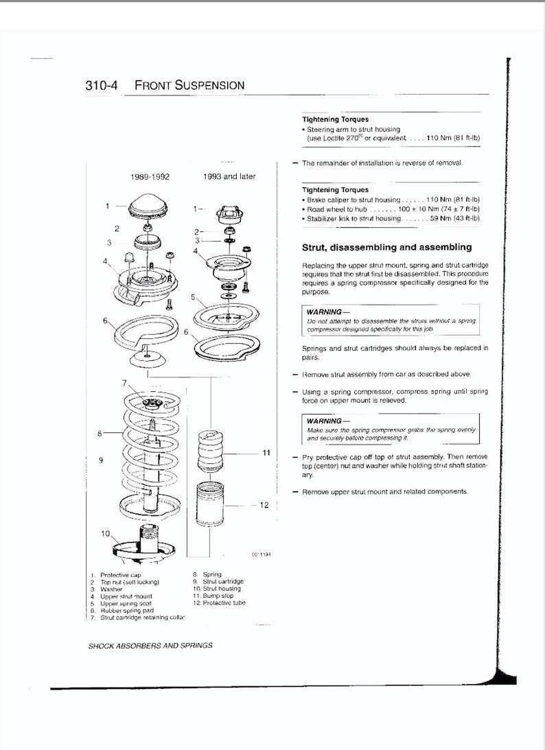 BMW 7 Series E32 1988-1994 Service Manual Repair, Workshop Service Repair, INSTANT Download PDF
