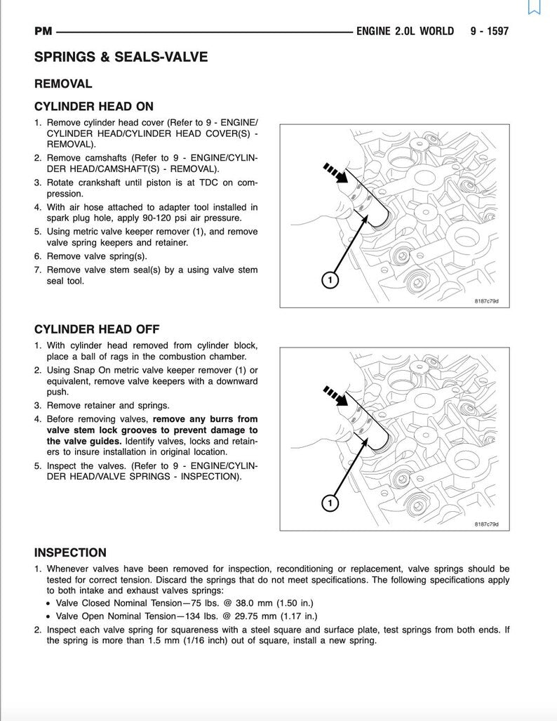 Dodge Neon 2002-2005 Service Manual Repair, Workshop Service Repair, INSTANT Download PDF