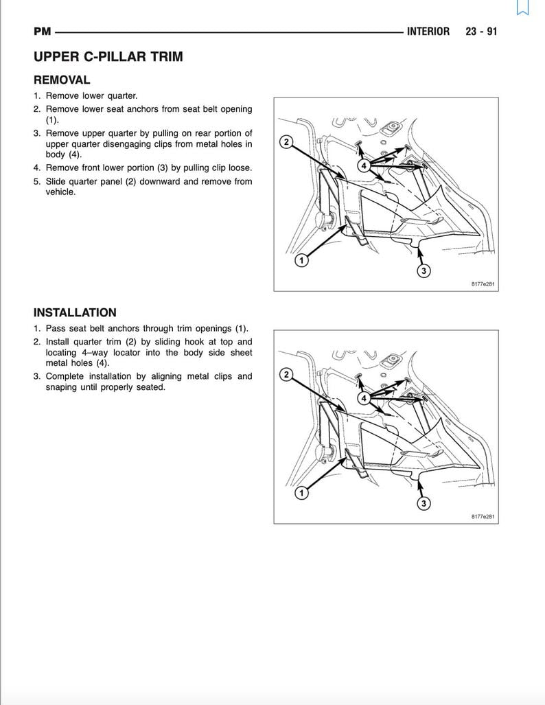 Dodge Neon 2002-2005 Service Manual Repair, Workshop Service Repair, INSTANT Download PDF