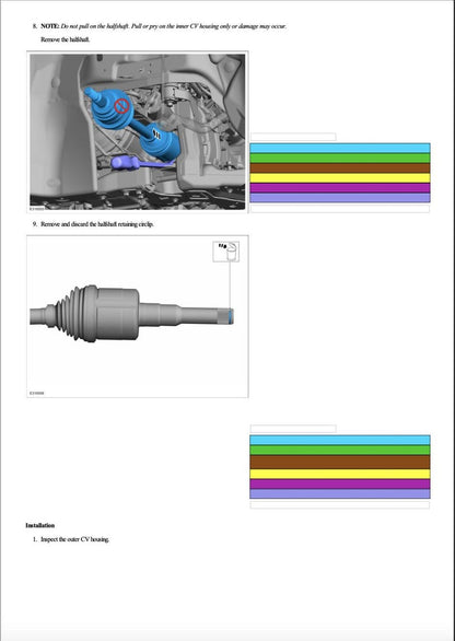 Ford Escape 2019-2022 Service Manual Repair, Workshop Service Repair, INSTANT Download PDF