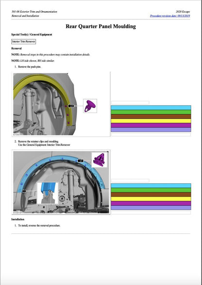 Ford Escape 2019-2022 Service Manual Repair, Workshop Service Repair, INSTANT Download PDF