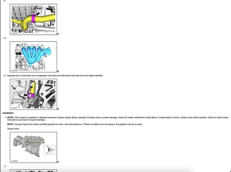 Ford Fusion 2013-2014 Service Manual Repair, Workshop Service Repair, INSTANT Download HTML