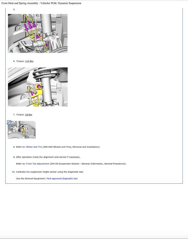 Ford Mondeo 2014-2018 Service Manual Repair, Workshop Service Repair, INSTANT Download PDF