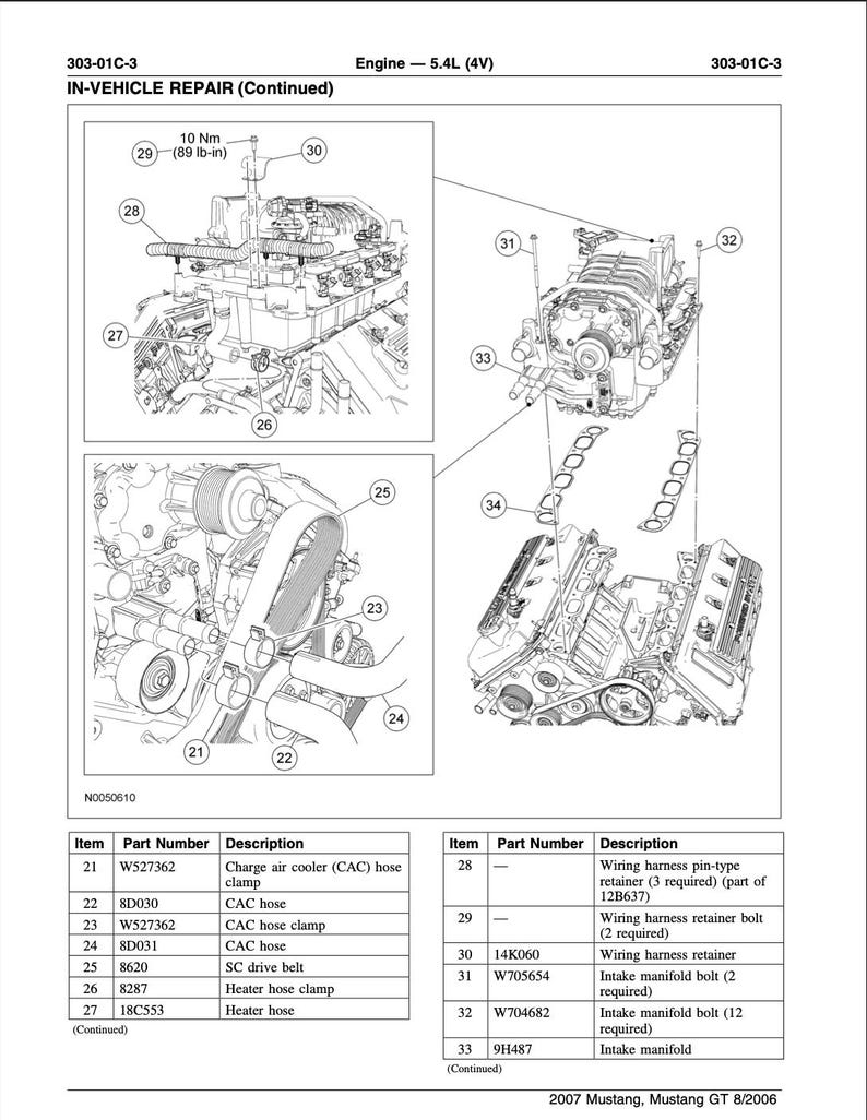 Ford Mustang 2005-2010 Service Manual Repair, Workshop Service Repair, INSTANT Download PDF