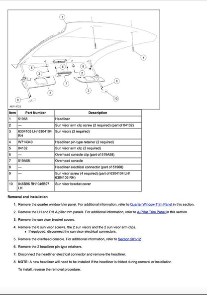 Ford Mustang 2010-2014 Service Manual Repair, Workshop Service Repair, INSTANT Download PDF