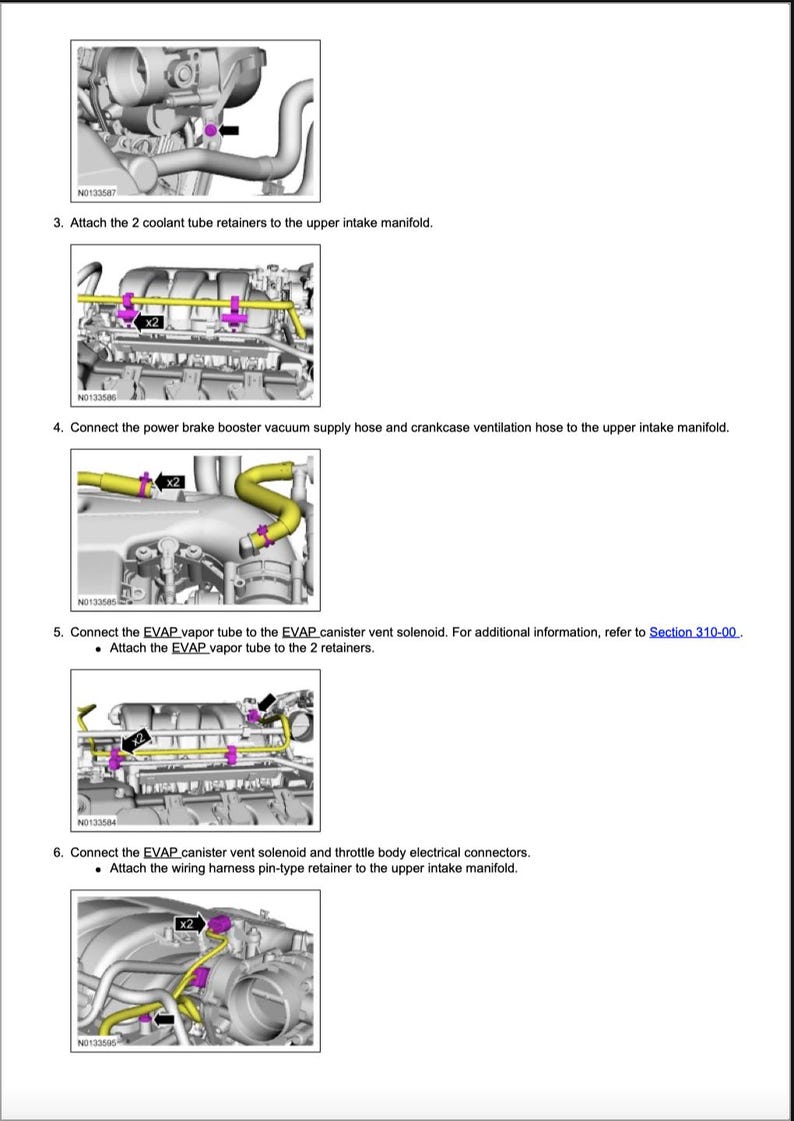Ford Taurus 2013-2016 Service Manual Repair, Workshop Service Repair, INSTANT Download PDF