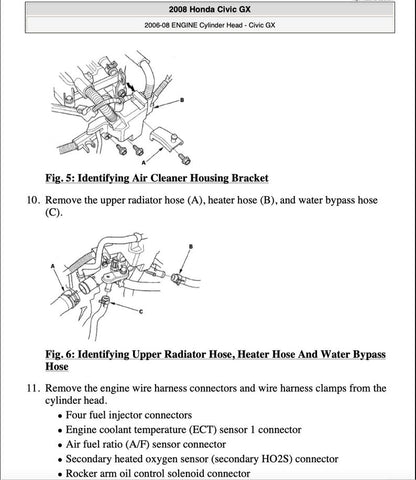 Honda Civic 4D 2005-2008 Service Manual Repair, Workshop Service Repair, INSTANT Download PDF