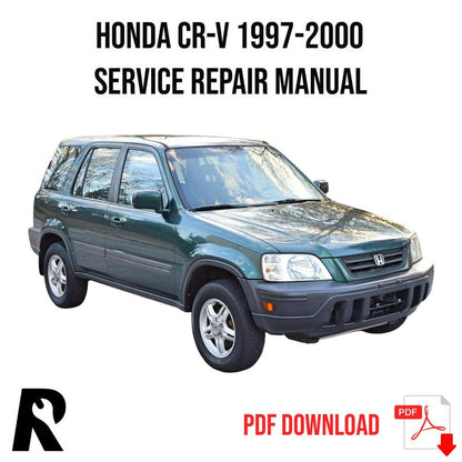Honda CR-V 1997-2000 Service Manual Repair, Workshop Service Repair, INSTANT Download PDF