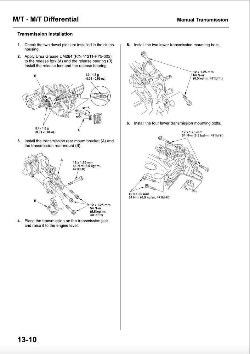 Honda CR-V 2002-2005 Service Manual Repair, Workshop Service Repair, INSTANT Download PDF