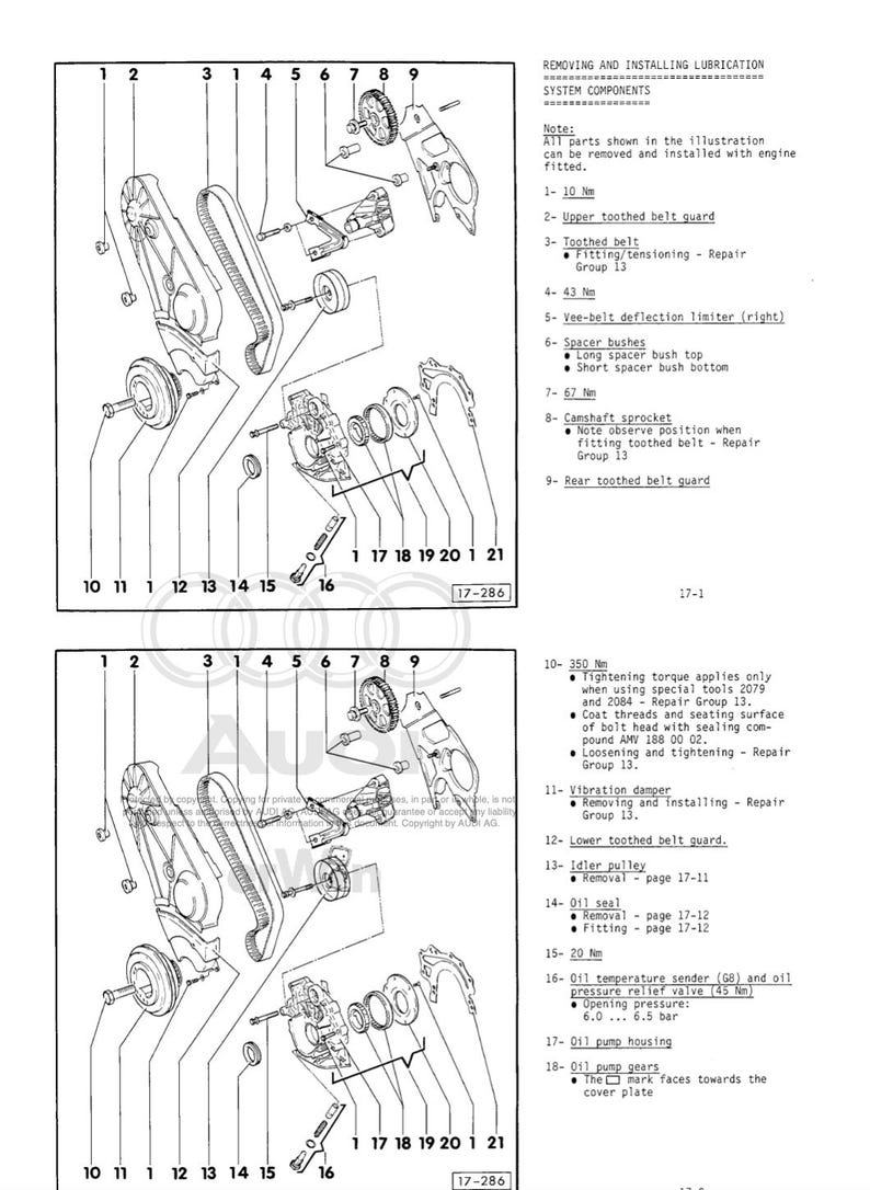 Audi 100 1983-1991 Service Manual Repair, Workshop Service Repair, INSTANT Download PDF