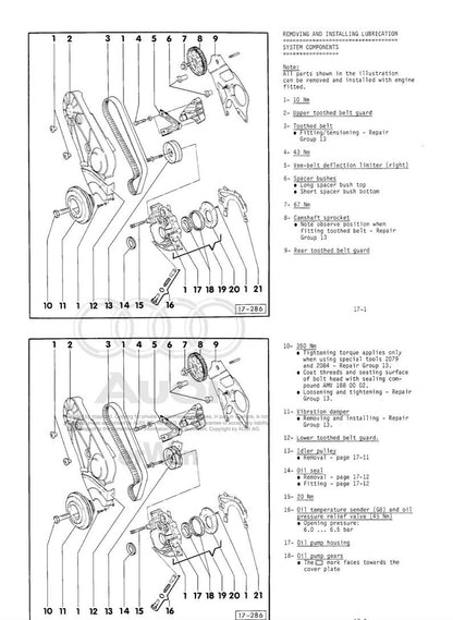 Audi 100 1983-1991 Service Manual Repair, Workshop Service Repair, INSTANT Download PDF