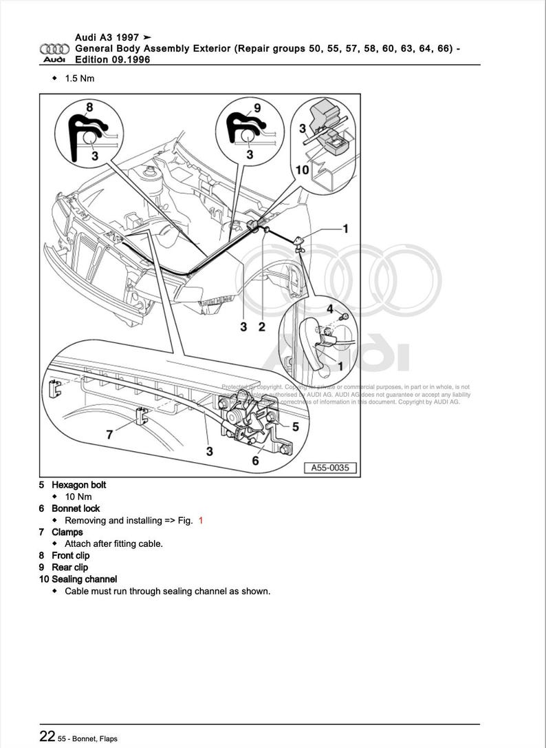 Audi A3 1997-2005 Service Manual Repair, Workshop Service Repair, INSTANT Download PDF