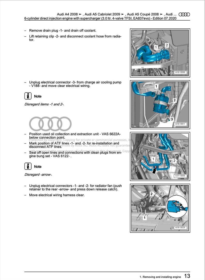 Audi A5 Coupe 2011-2016 Service Manual Repair, Workshop Service Repair, INSTANT Download PDF