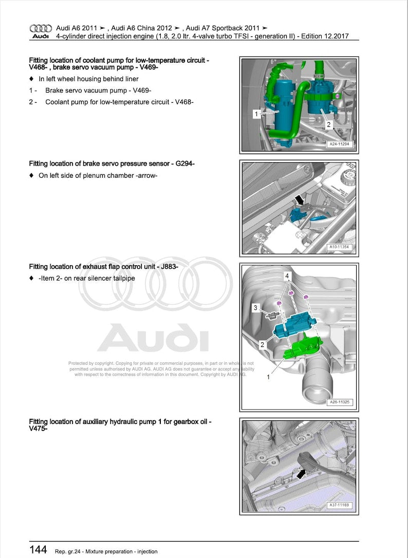 Audi A7 2014-2017 Service Manual Repair, Workshop Service Repair, INSTANT Download PDF