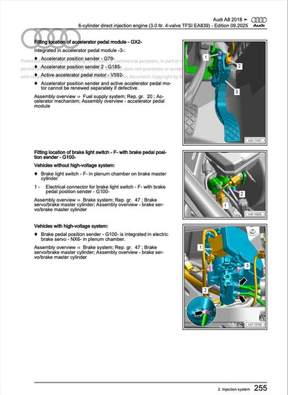 Audi A8 2022-2025 Service Manual Repair, Workshop Service Repair, INSTANT Download PDF