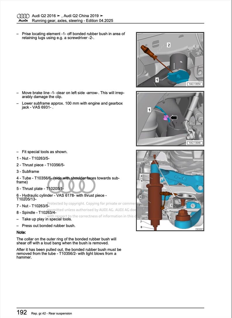 Audi Q2 2020-2025 Service Manual Repair, Workshop Service Repair, INSTANT Download PDF