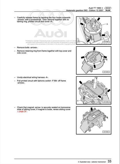 Audi TT 1999-2006 Service Manual Repair, Workshop Service Repair, INSTANT Download PDF
