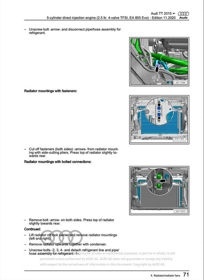 Audi TT 2015-2018 Service Manual Repair, Workshop Service Repair, INSTANT Download PDF