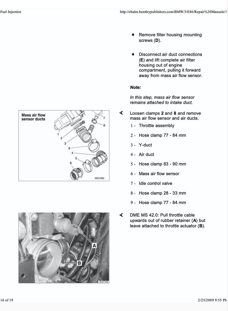 BMW 3 Series E46 1999-2005 Service Manual Repair, Workshop Service Repair, INSTANT Download PDF